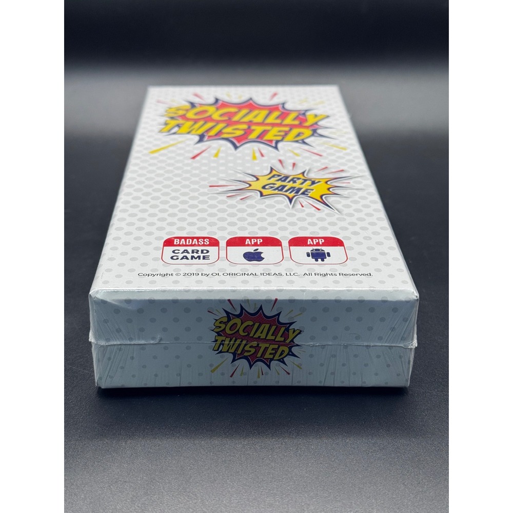 Socially Twisted Badass Party Card Game 250 Cards New Sealed 17 Plus Adults - Picture 5 of 6